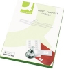 Multi-purpose white labels(1 per sheet,box of 100 sheets)A4